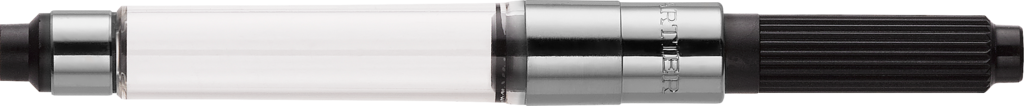 Piston fountain pen converter, white finishFor R de Cartier, Art Déco, Louis Cartier and Panthère pens